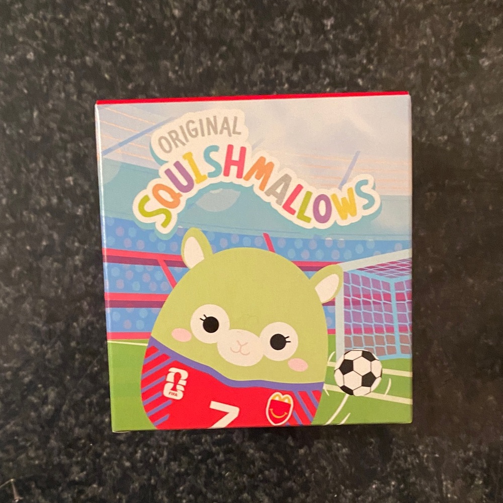 FIFA Squishmallows McDonald's Happy Meal Toy Jim #7